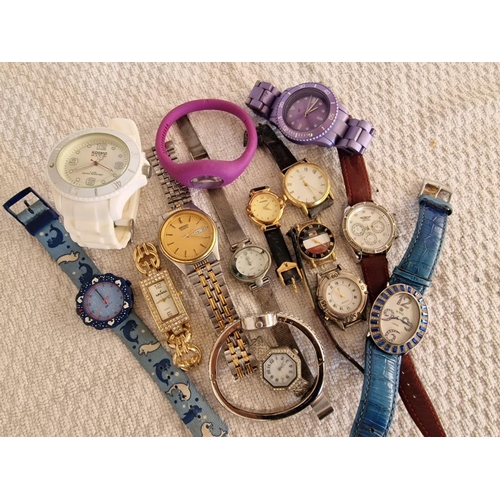 466 - Large Collection of Assorted Ladies Wrist Watches (see multiple catalogue photos), (Nb. Untested and... 