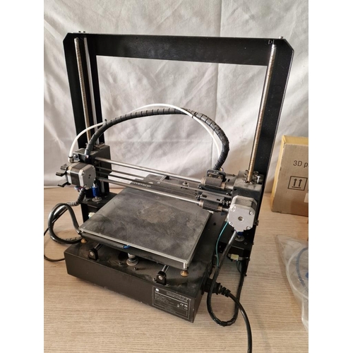 133 - 'Anycubic I3 Mega' Desktop 3D Printer, with Spare Rolls of Filament, * Basic Test and Turns On / Tou... 