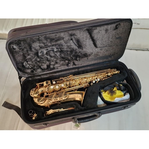 157 - Jupiter JAS-567 Alto Saxophone, in Fitted Hard Carry Case