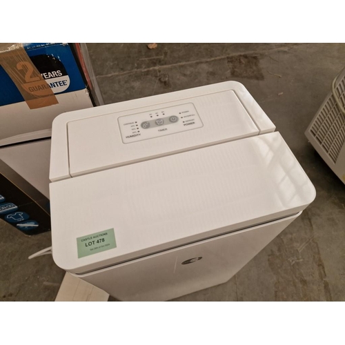 478 - 'Equation' Dehumidifier, (Model: YL-2A15BT) with Box, Looks Unused, * Basic Test and Working *