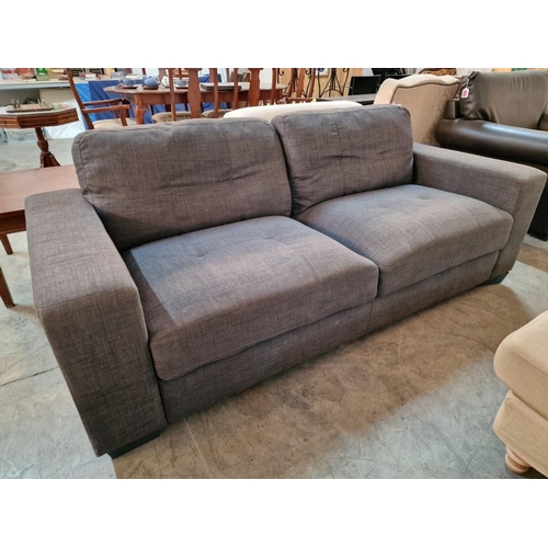 484 - Grey Fabric Sofa