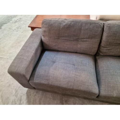 484 - Grey Fabric Sofa