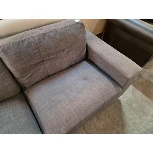 484 - Grey Fabric Sofa