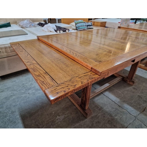 274 - Vintage / Mid-Century Solid Wood Extendable Dining Table, (Approx. 136 x 99cm, Plus 76cm Extensions)