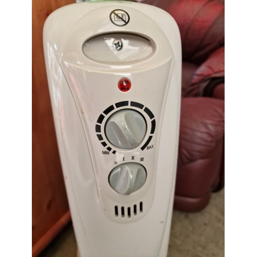 332 - Argos Oil Filled Radiator, (Model: NY10M-5), 1000w, * Basic Test and Working *