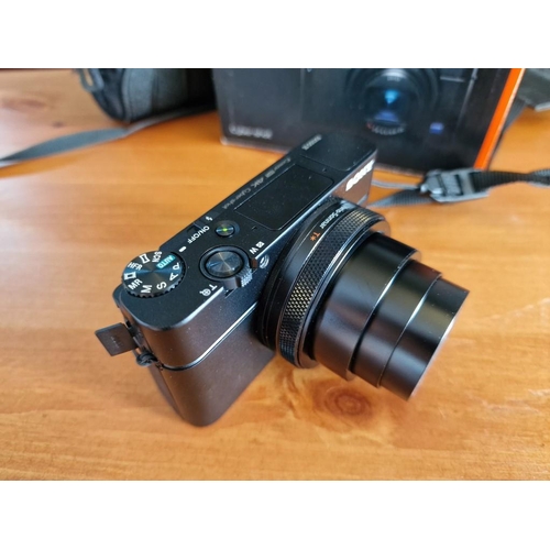 333 - Sony Cybershot RX100 VI, 20.1 MP Premium Compact Digital Camera, Together with Original Box and a Ca... 
