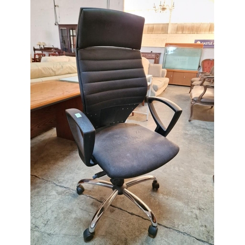 497 - Black Colour Office Chair with Arms