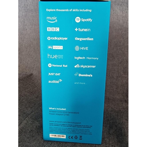 32 - Amazon Echo (2nd Generation), in Original Box, Unused / Unopened