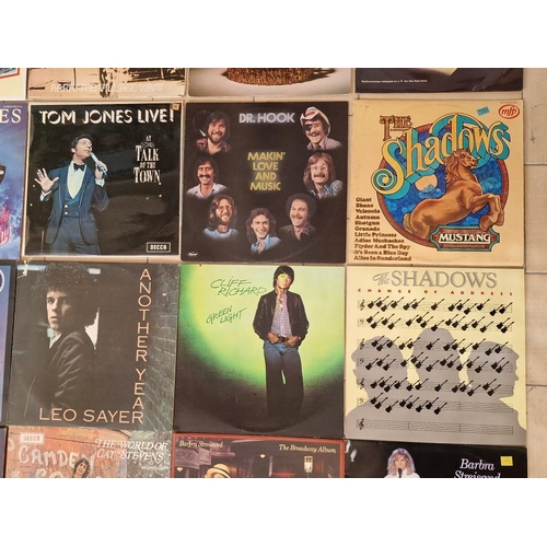 211 - Large Collection of Assorted LP Vinyl Records, Incl. Buddy Holly, Steeleye Span, Johnny Mathis, Tom ... 