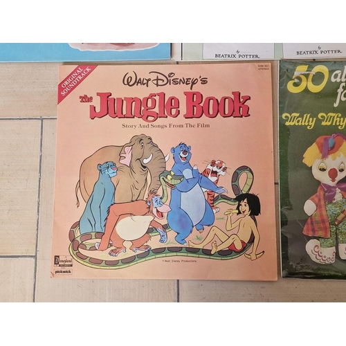 218 - 5 x Children's LP Vinyl Records, Incl. Beatrix Potter Storis, The Jungle Book, Oliver, When We Were ... 