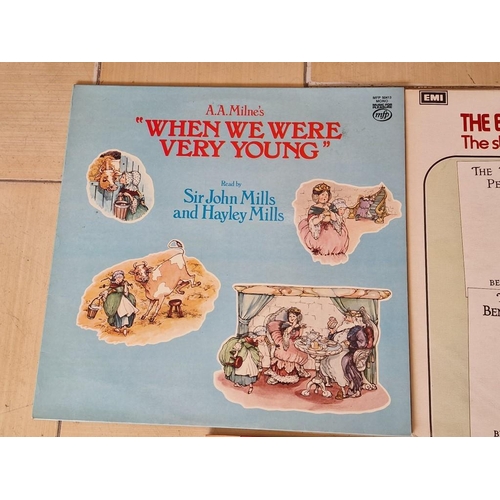 218 - 5 x Children's LP Vinyl Records, Incl. Beatrix Potter Storis, The Jungle Book, Oliver, When We Were ... 