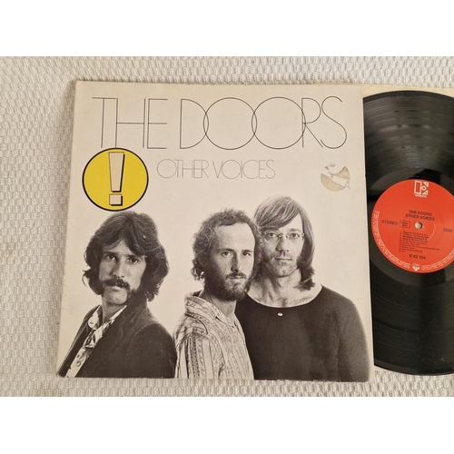 219 - The Doors 'Other Voices' LP Vinyl Record, (Circa 1971), Together with The Doors 'Soft Parade' CD and... 