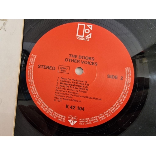 219 - The Doors 'Other Voices' LP Vinyl Record, (Circa 1971), Together with The Doors 'Soft Parade' CD and... 