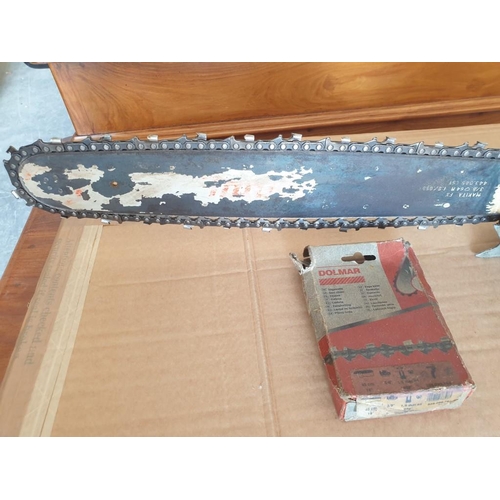 102 - Makita Petrol Chainsaw (44cm Blade), (Model: DCS4???, sticker partly off), with Spare Chain, * Basic... 