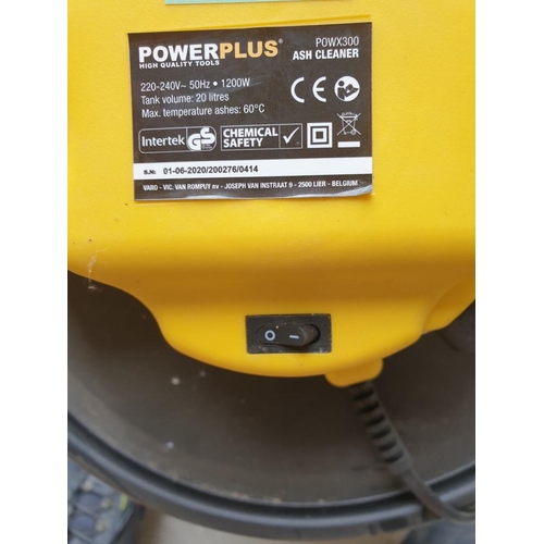 123 - PowerPlus Powx300 Ash Cleaner, 1200W with 20L Tank Volume (Basic Test and Working)