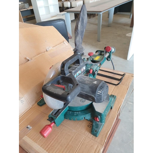 129 - Parkside PKS1700B2 Sliding Mitre Saw (Basic Test and Working)