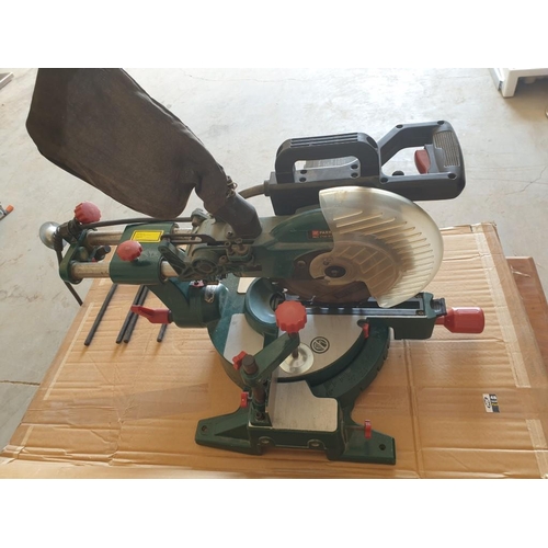 129 - Parkside PKS1700B2 Sliding Mitre Saw (Basic Test and Working)