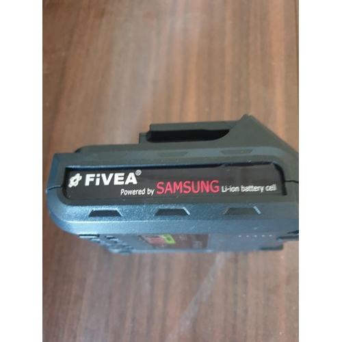 130 - Fivea Automatic Tying Machine: Cordless with 2x Batteries, Charger plus Cary Case (Basic Test, Looks... 