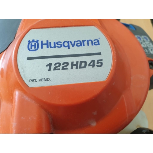 137 - Husqvarna Petrol Hedge Trimmer, (Model: 112HD45), * Basic Test and Working *