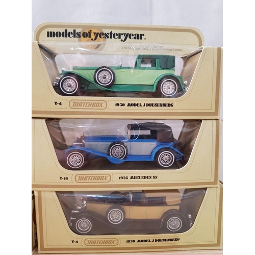 26 - 6 Boxed Die Cast 'Matchbox Models of Yesteryear' Vintage Cars