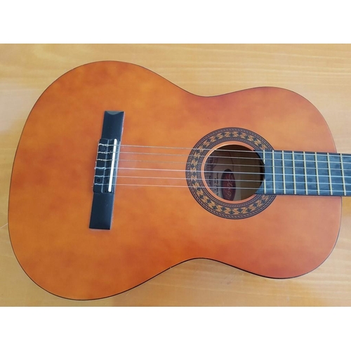 309 - 'Stagg' Handmade Classic Guitar with Soft Case and Cover