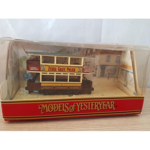 35 - 3 Boxed Matchbox 'Models of Yesteryear' Die Cast Models and Boxed Die Cast Model Set of 'London Bus ... 