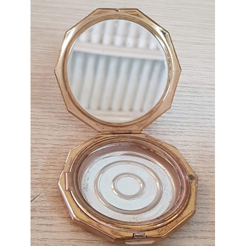 37 - 4 Art Deco Powder Compacts, Rowenta, Stratton, Gwenda, and Regent of London