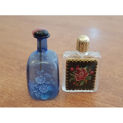 401 - Collection of 10x Colourful Decorative Glass Perfume and Snuff Bottles inc. Lovely Pink Glass Bottle... 