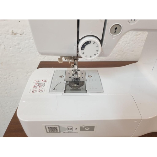 414 - Brother Electric Sewing Machine, (Model: FS60X) with Manual, Original Box and Some Accessories, * Ba... 