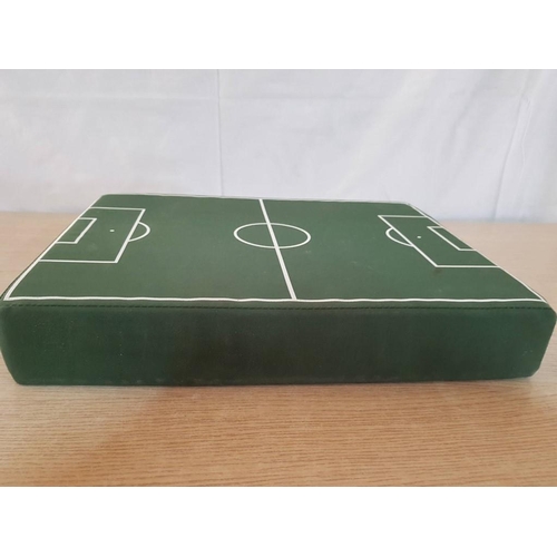 53 - 'Football Filed' Cushion, Rectangular Shape (30 x 39 x 6.5cm)