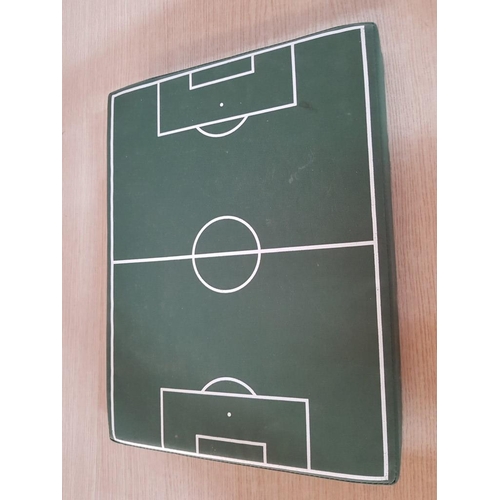 53 - 'Football Filed' Cushion, Rectangular Shape (30 x 39 x 6.5cm)