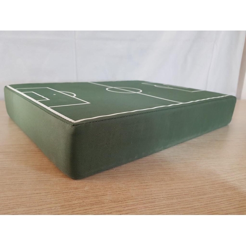 53 - 'Football Filed' Cushion, Rectangular Shape (30 x 39 x 6.5cm)