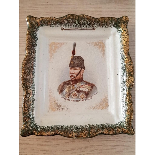 64 - Antique Boer War Plate 'Portrait of General Sir Redvers Buller' by Knights of Aldershot