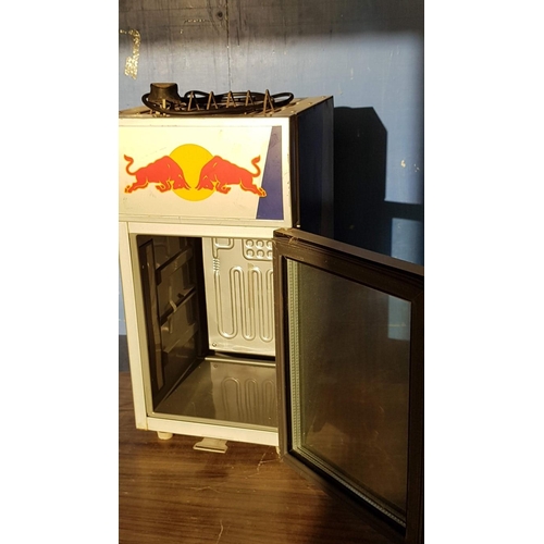 280 - 'Red Bull' Advertising Table Top Drinks Display Fridge, (Approx. 29 x 32 x 54cm), Basic Test Working... 