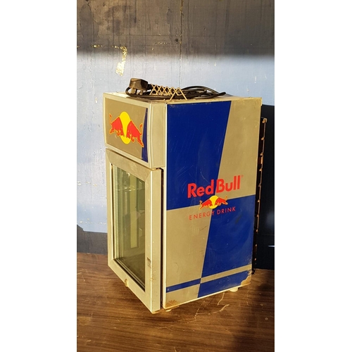 280 - 'Red Bull' Advertising Table Top Drinks Display Fridge, (Approx. 29 x 32 x 54cm), Basic Test Working... 