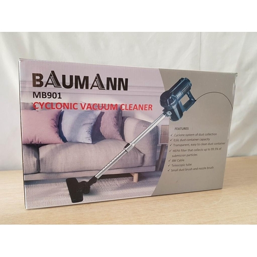 285 - 'Baumann' Cyclonic Vacuum Cleaner (Boxed, Untested)