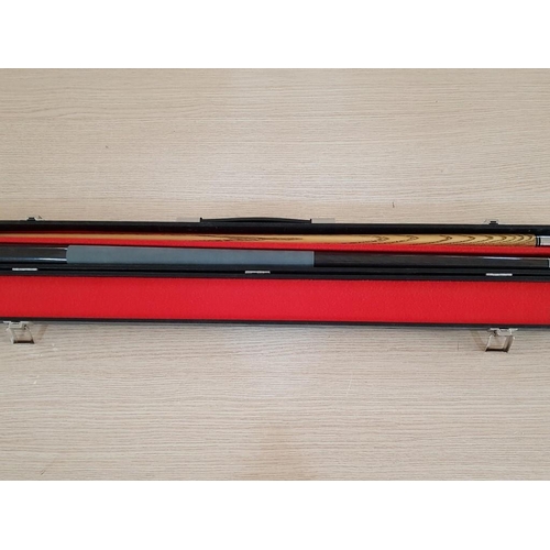 296 - 'Railey' Cased Two Piece Snooker Cue