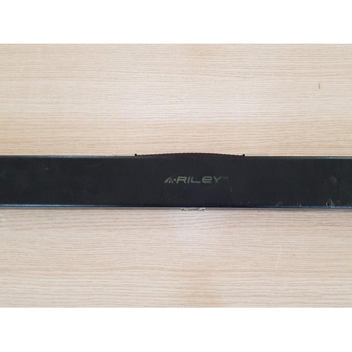 296 - 'Railey' Cased Two Piece Snooker Cue