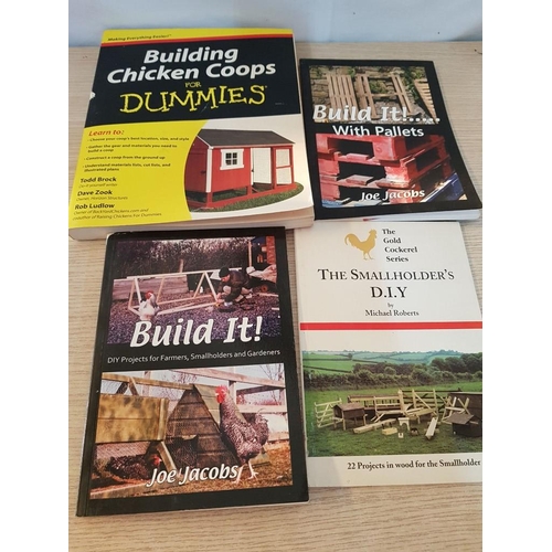 545 - Collection of Books on DIY and Chicken Coops, (9)
