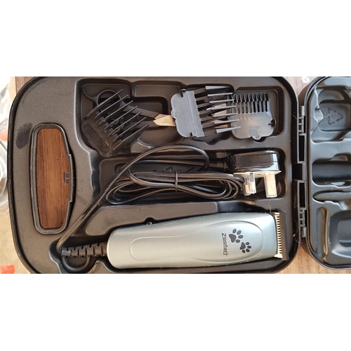 584 - Zoofari ZTPS 6 C1 Pet Grooming Clipper Kit, Made in Germany