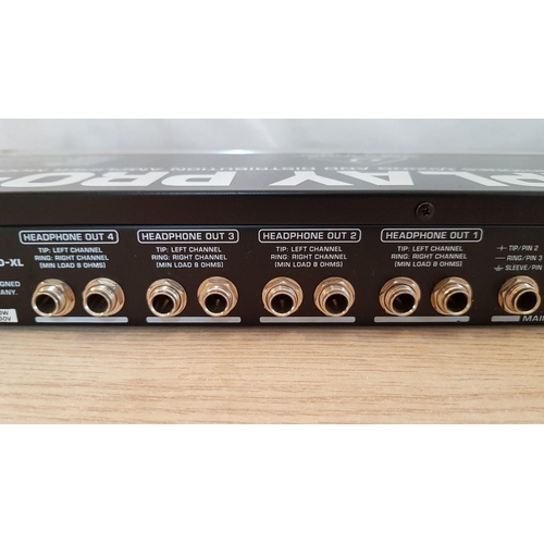 138 - Behringer Powerplay Pro-XL 4-Channel Headphones Mixing and Distribution Amplifier, (Model: HA4700), ... 