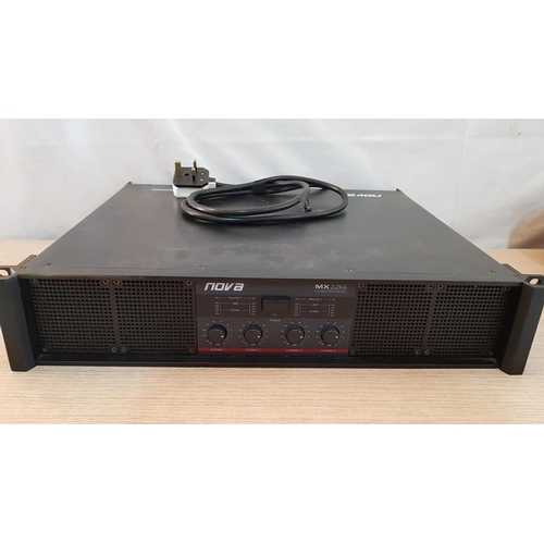 139 - Nova MX 3.2K4 4 Channel Power Amplifier, Made in Germany, Untested