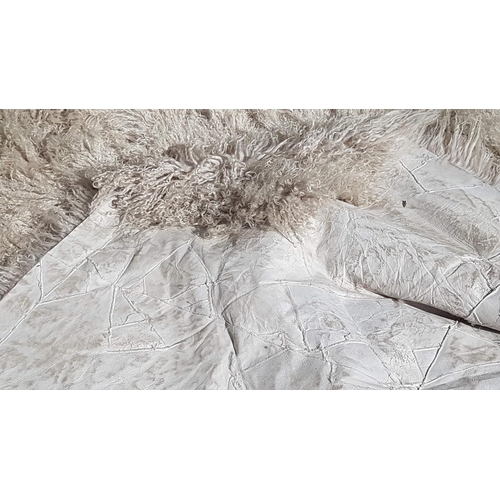 253 - Clint Fur Floor Rug; Luxurious Patchwork of Natural Fur Squares by Italian Brand 'Ivano Redaelli', (... 