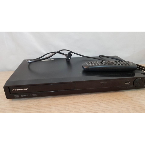 354 - Pioneer DVD Player, (Model: DV-2022), with Remote, * Basic Test & Working *