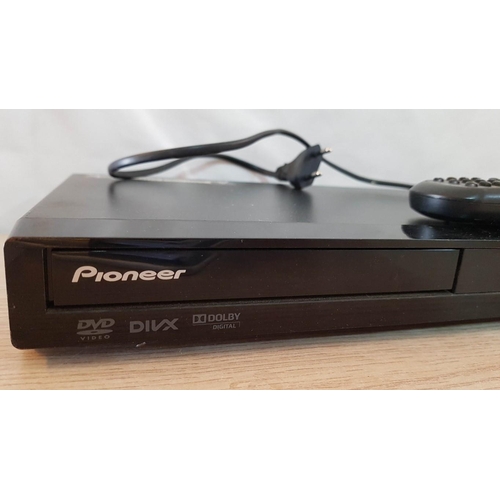 354 - Pioneer DVD Player, (Model: DV-2022), with Remote, * Basic Test & Working *