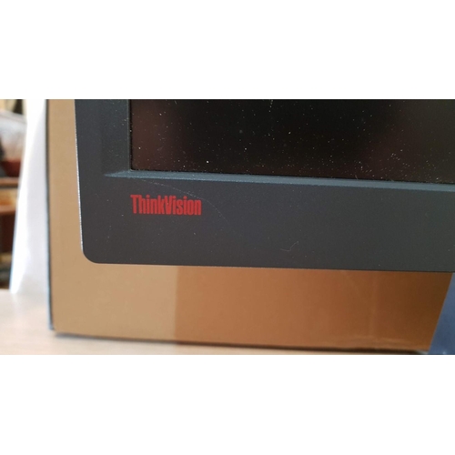 582 - Lenovo 'Think Vision' 24'' Computer Monitor, (Model: L1951pwD), with Box, untested