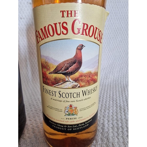548 - Ballantines Finest Scotch Whisky, (1 Ltr, 40%), Together with Famous Grouse, (2)