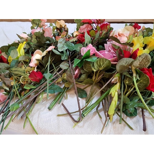 614 - Large Bunch of Artificial Flowers, (a/f)