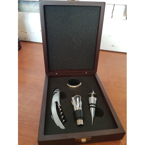 611 - Kolios Winery 4-Piece Wine Opener Set / Gift Box