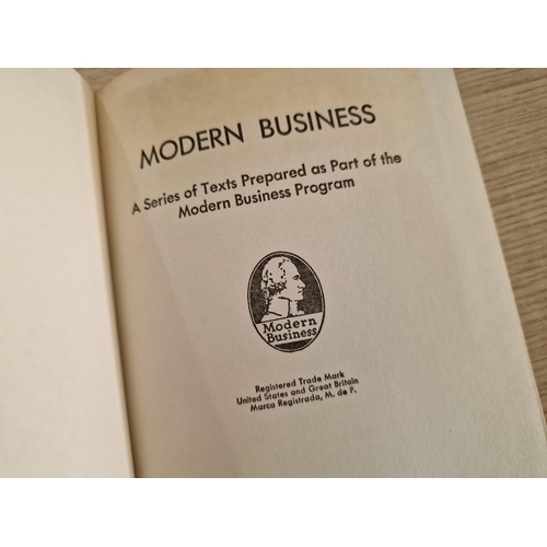 665 - 'Modern Business' 17 x Volumes of 'Grolier' Hard Back Books, by Alexander Hamilton Institute, New Yo... 